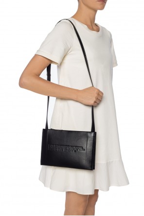 Shoulder bag with embossed logo, zdjęcie 2 Shoulder bag with embossed logo od Calvin Klein
